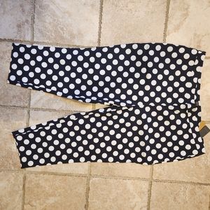Polka dot pants